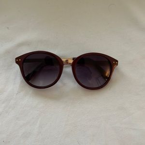Aldo maroon sunglasses
